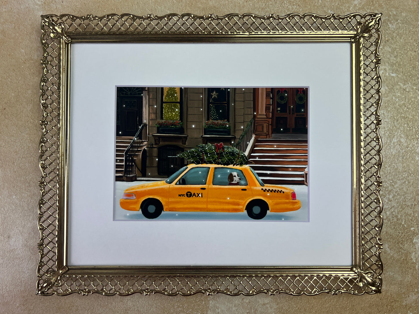 New York Holiday Mini Print