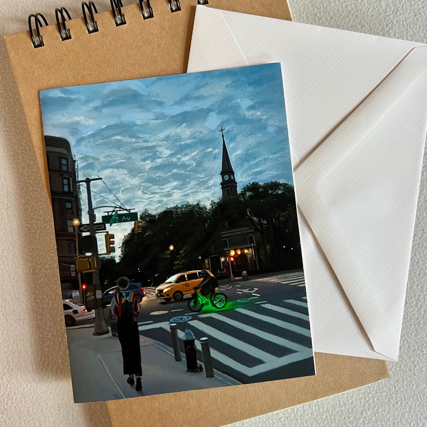 East Village Greeting Card