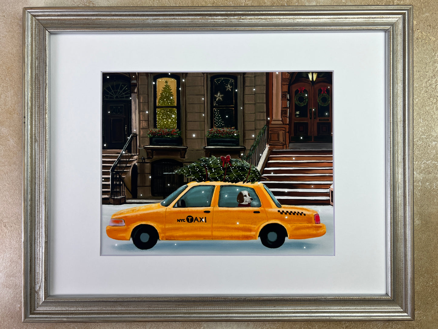 New York Holiday Print