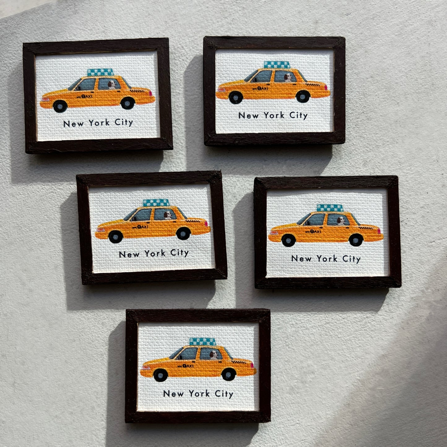 Yellow Cab Magnet