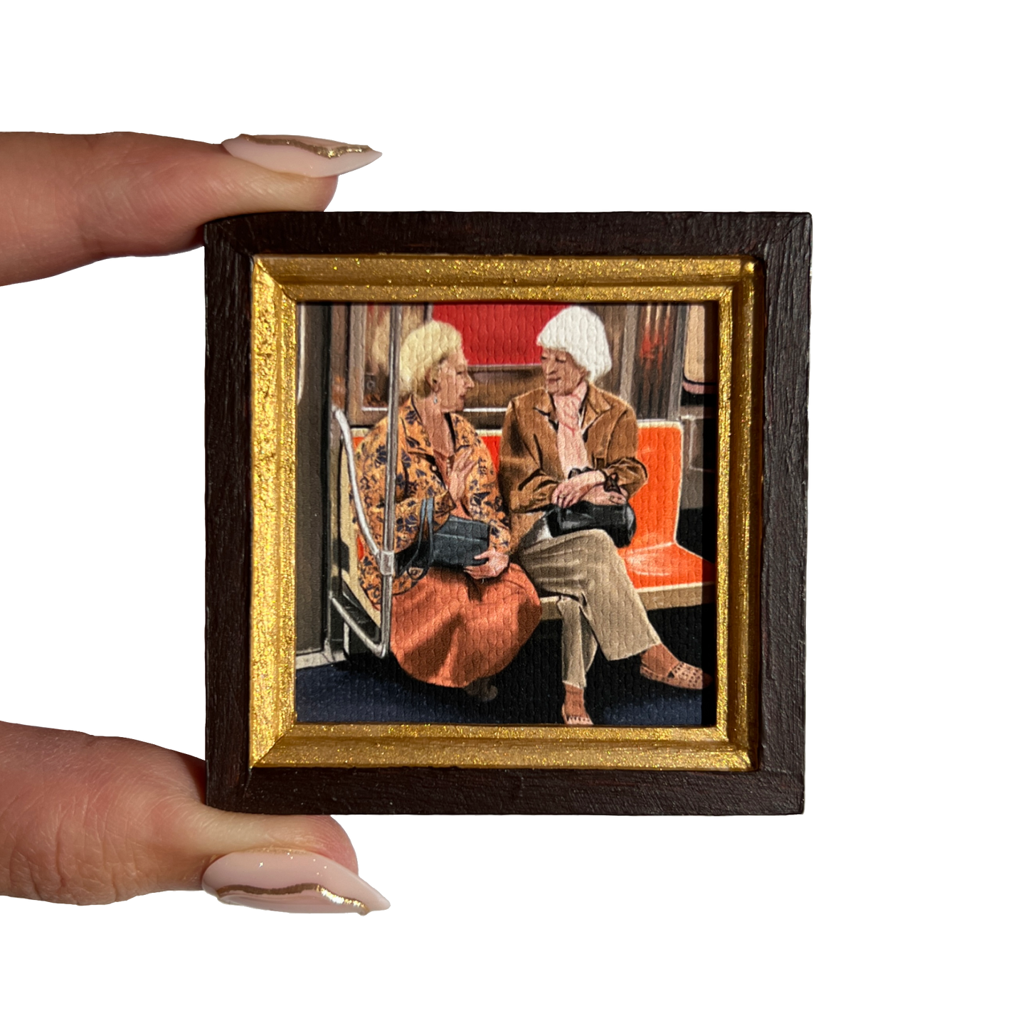 NYC Subway Bestie Magnet