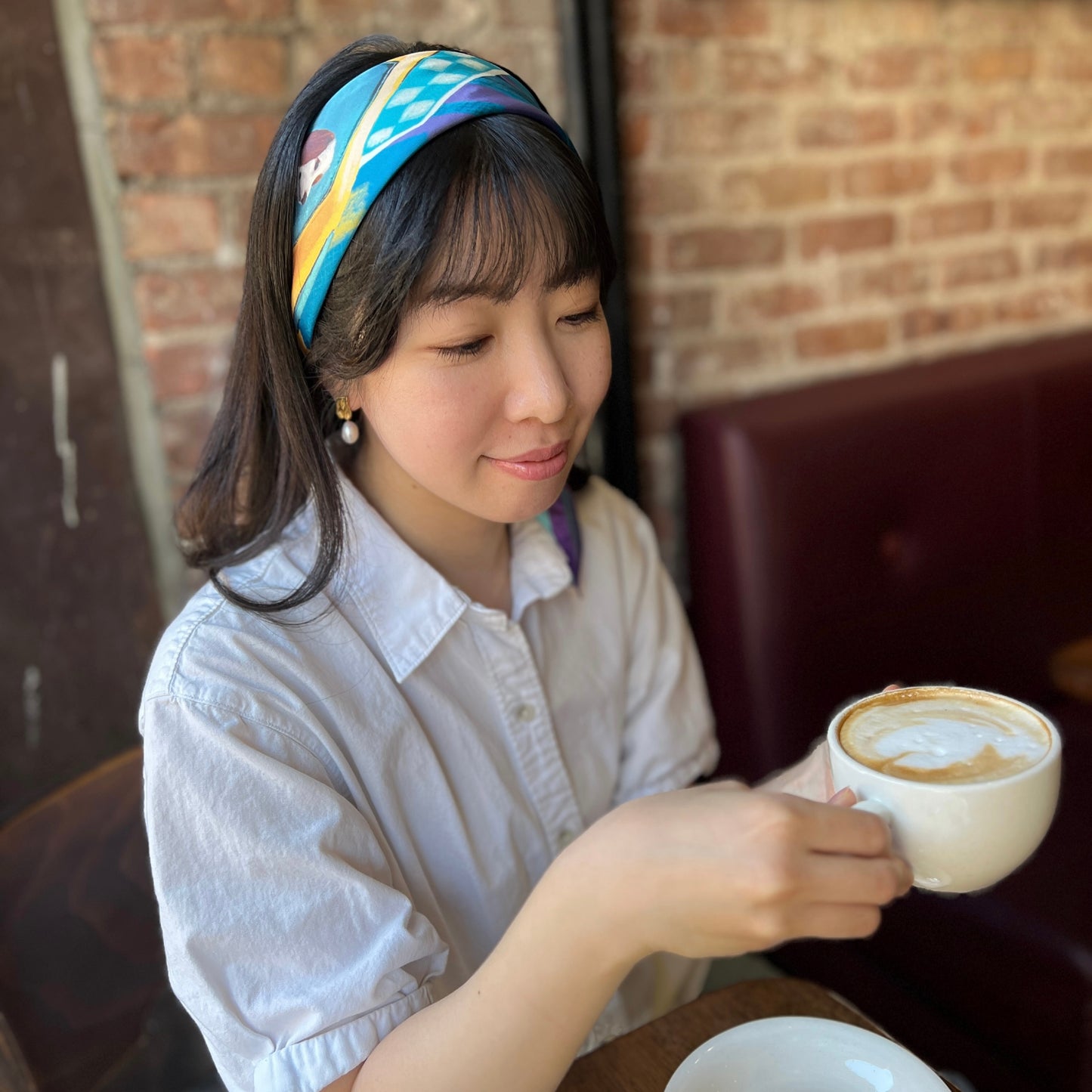 Yellow Cab Silk Scarf