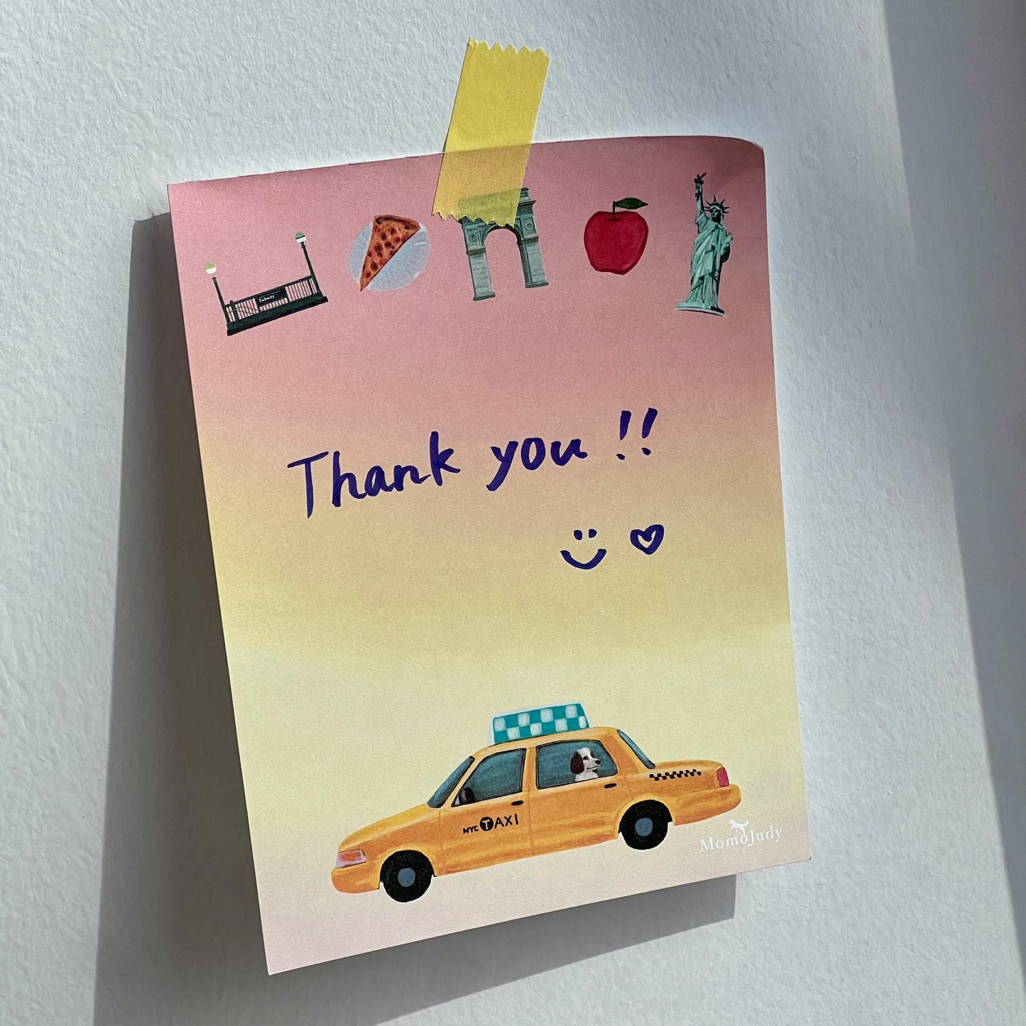 New York Illustrated Notepad