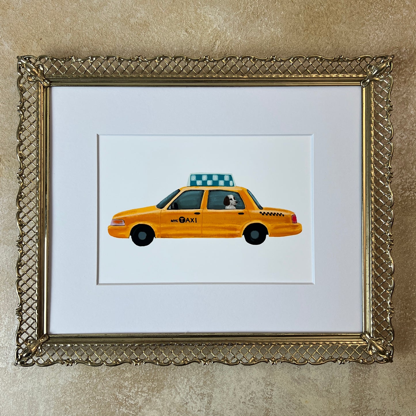 Yellow Cab Print