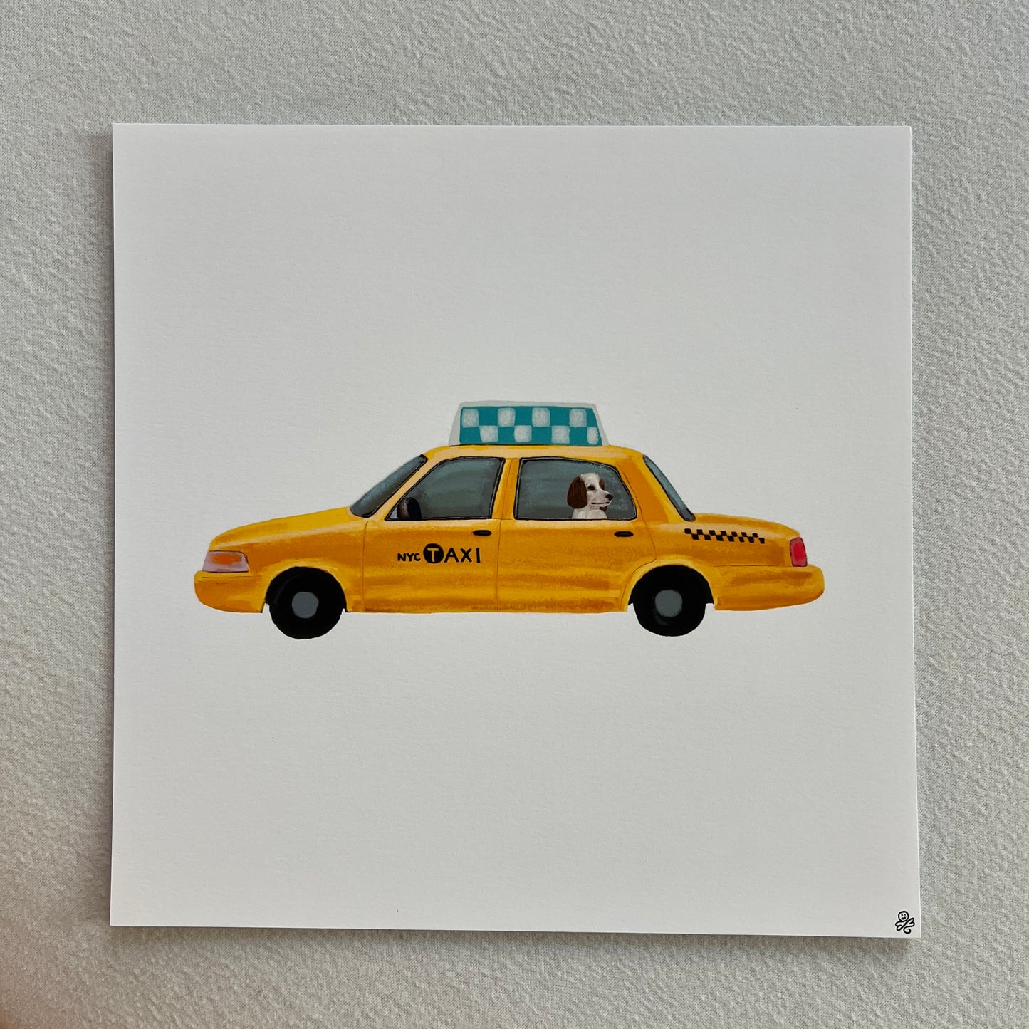 Yellow Cab Print
