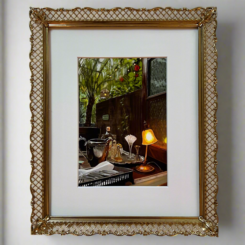 The Cocktail tray Mini Print