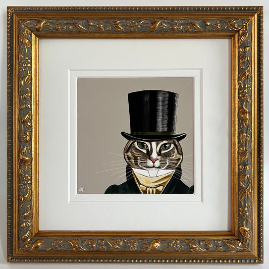 Gentlecat Mini Square Print