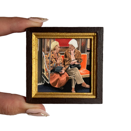 NYC Subway Bestie Magnet