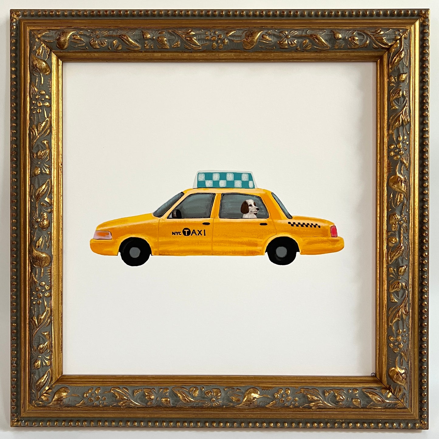 Yellow Cab Print