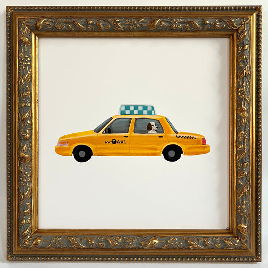 Yellow Cab Print
