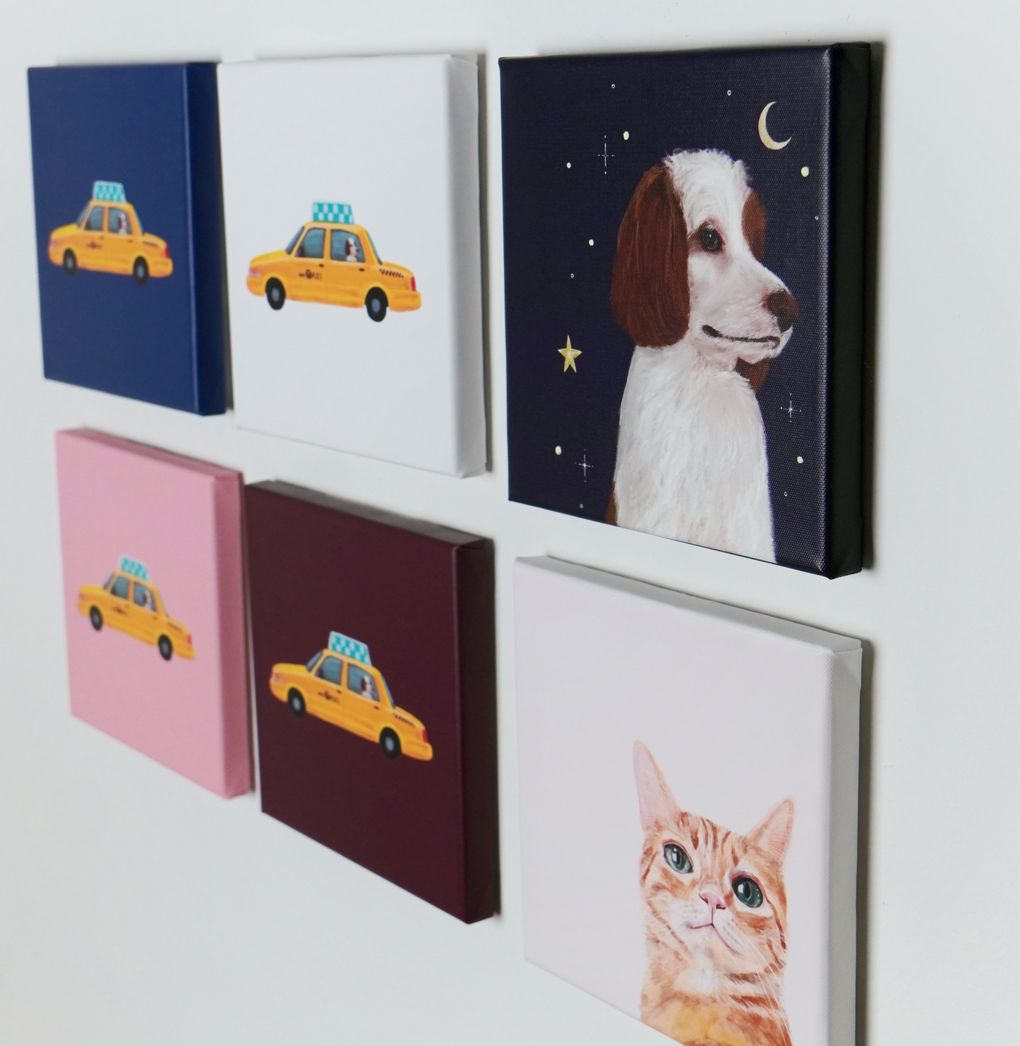 Dreamy Dog Canvas Print