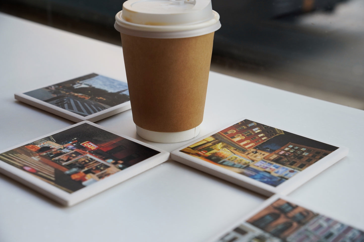 SoHo Howard St Ceramic Coaster