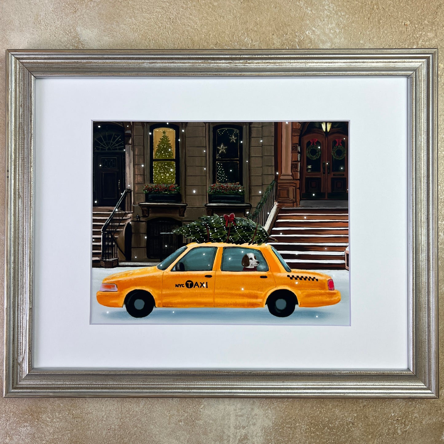 New York Holiday Print
