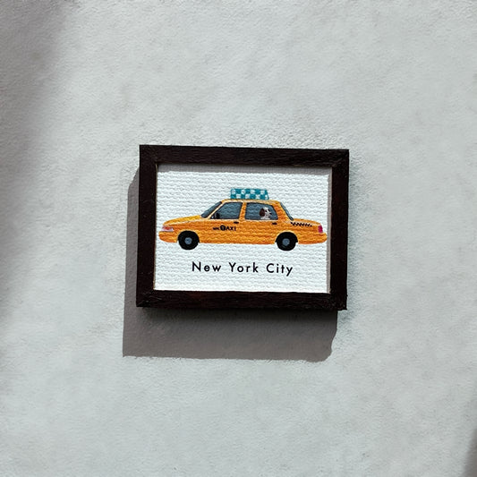 Yellow Cab Magnet