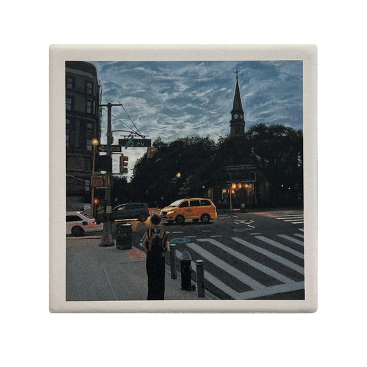 East Village Ceramic Coaster