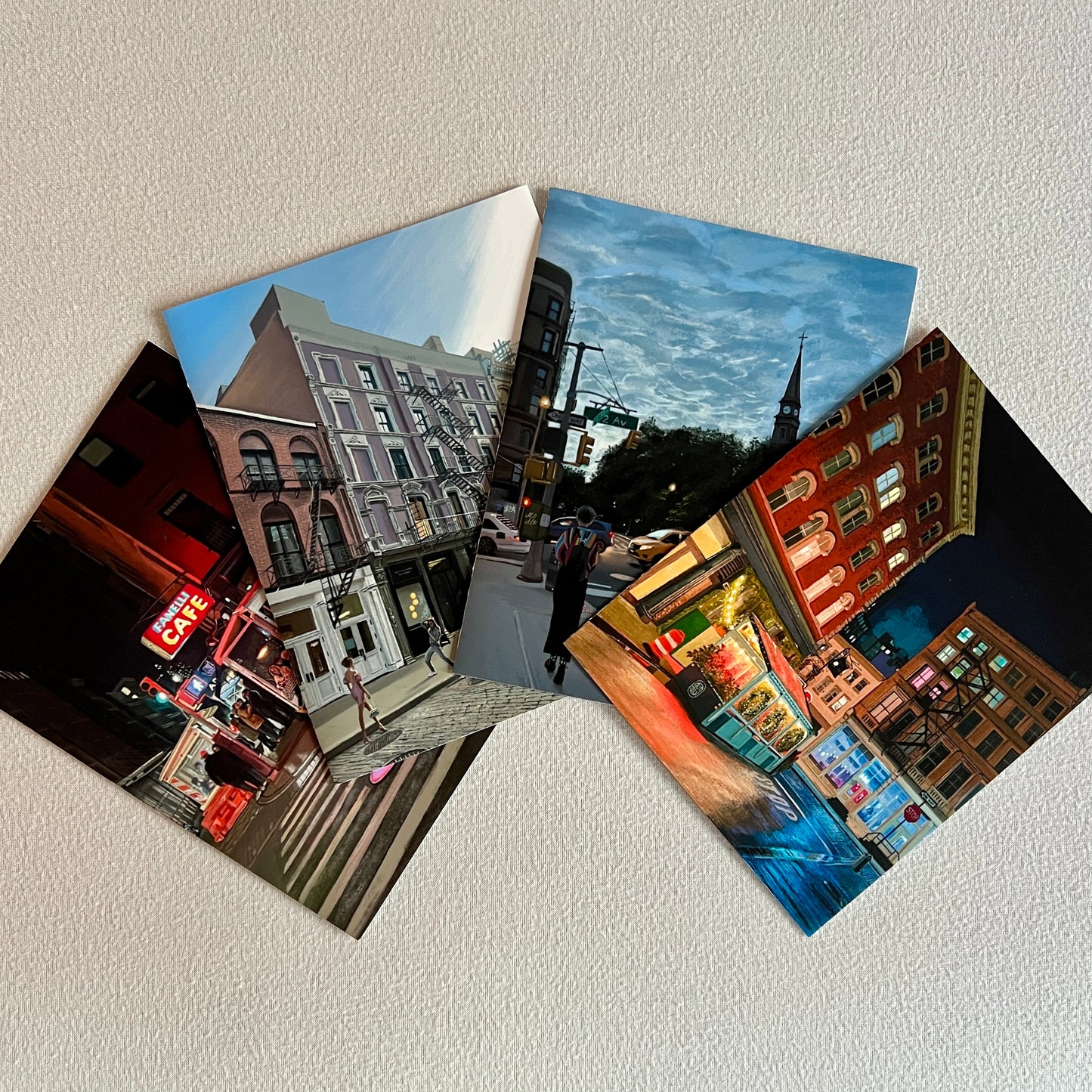 SoHo & East Village 8 Greeting Card Set