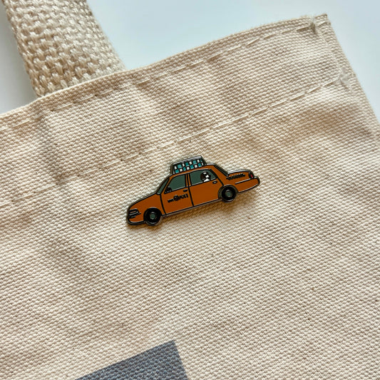 Yellow Cab Pin